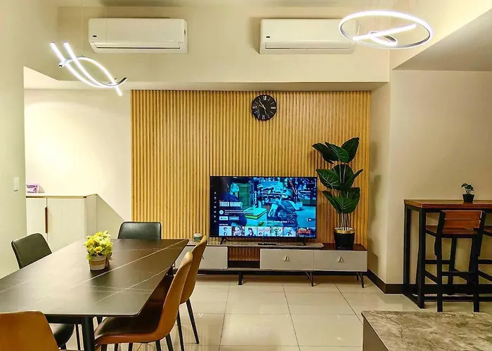 Apartamento Spacious 3br In Uptown Bgc With King Size Bed, Near Malls And Restaurants Manila
