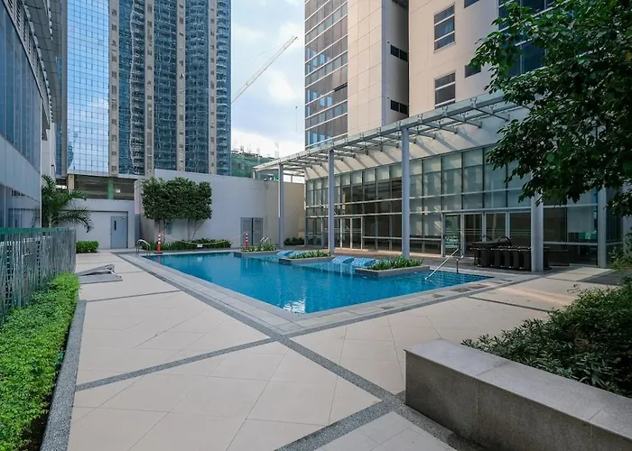 Apartamento Spacious 3br In Uptown Bgc With King Size Bed, Near Malls And Restaurants
