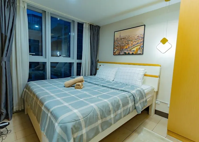 Apartamento Spacious 3br In Uptown Bgc With King Size Bed, Near Malls And Restaurants *