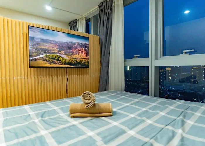 Apartamento Spacious 3br In Uptown Bgc With King Size Bed, Near Malls And Restaurants